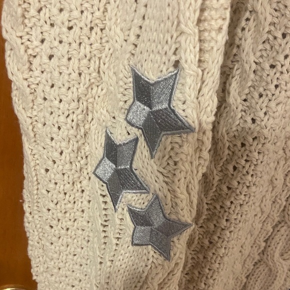 Taylor Swift Cream Folklore Cardigan with Star Details - Picture 5 of 16